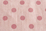 Blush Polka Dot Cotton — Pattern detail view