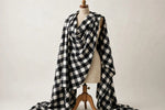 Buffalo Check Plaid Flannel — Draped view