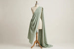 Cabana Stripe Cotton — Draped view