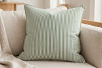 Cabana Stripe Cotton — Lifestyle cushion view