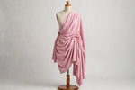 Candy Stripe Jersey Knit — Draped view