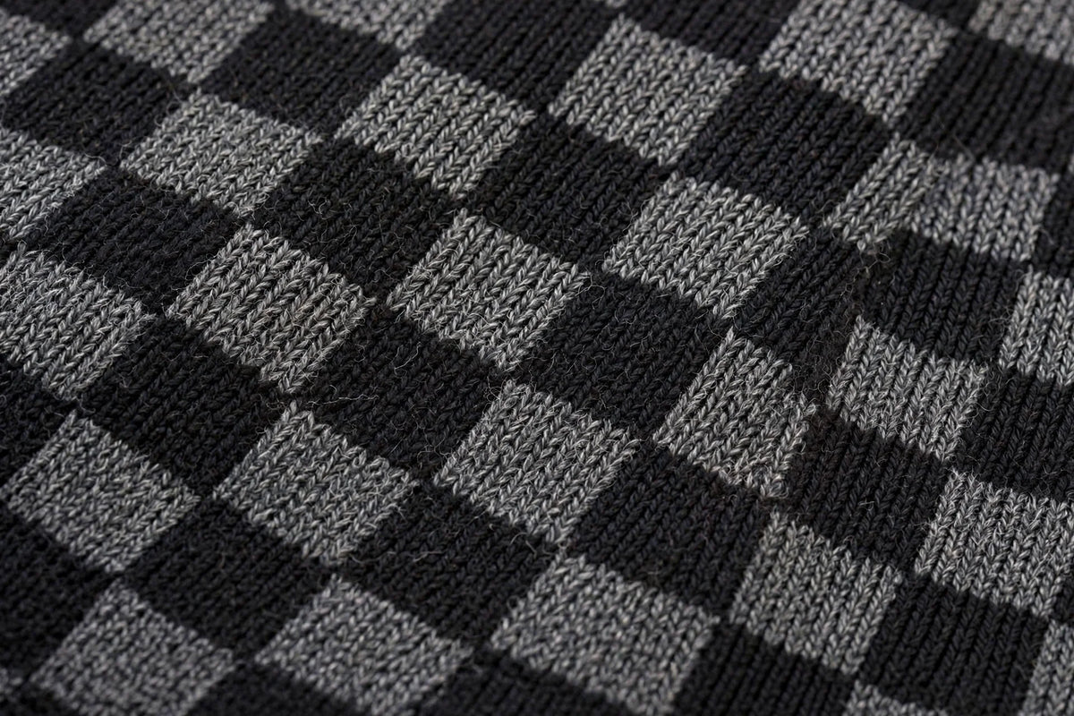 Checkerboard Knit — Pattern detail view