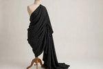 Checkerboard Knit — Draped view