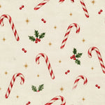 Candy Canes & Bows — pattern artwork