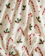 Candy Canes & Bows — drape