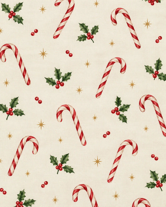 Candy Canes & Bows — main