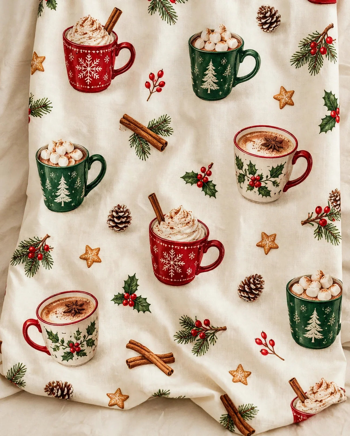Christmas Coffee & Cocoa — drape
