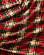 Holiday Red Green Plaid — drape