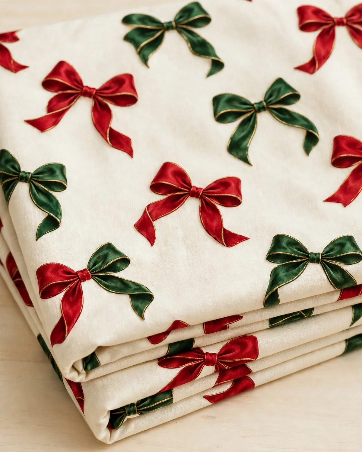 Holiday Bows — folded