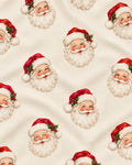 Vintage Santa Holiday Print — main