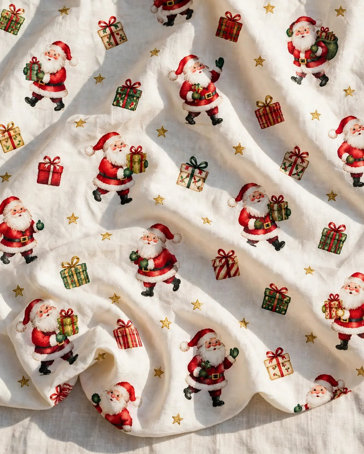 Santa & Gifts — drape