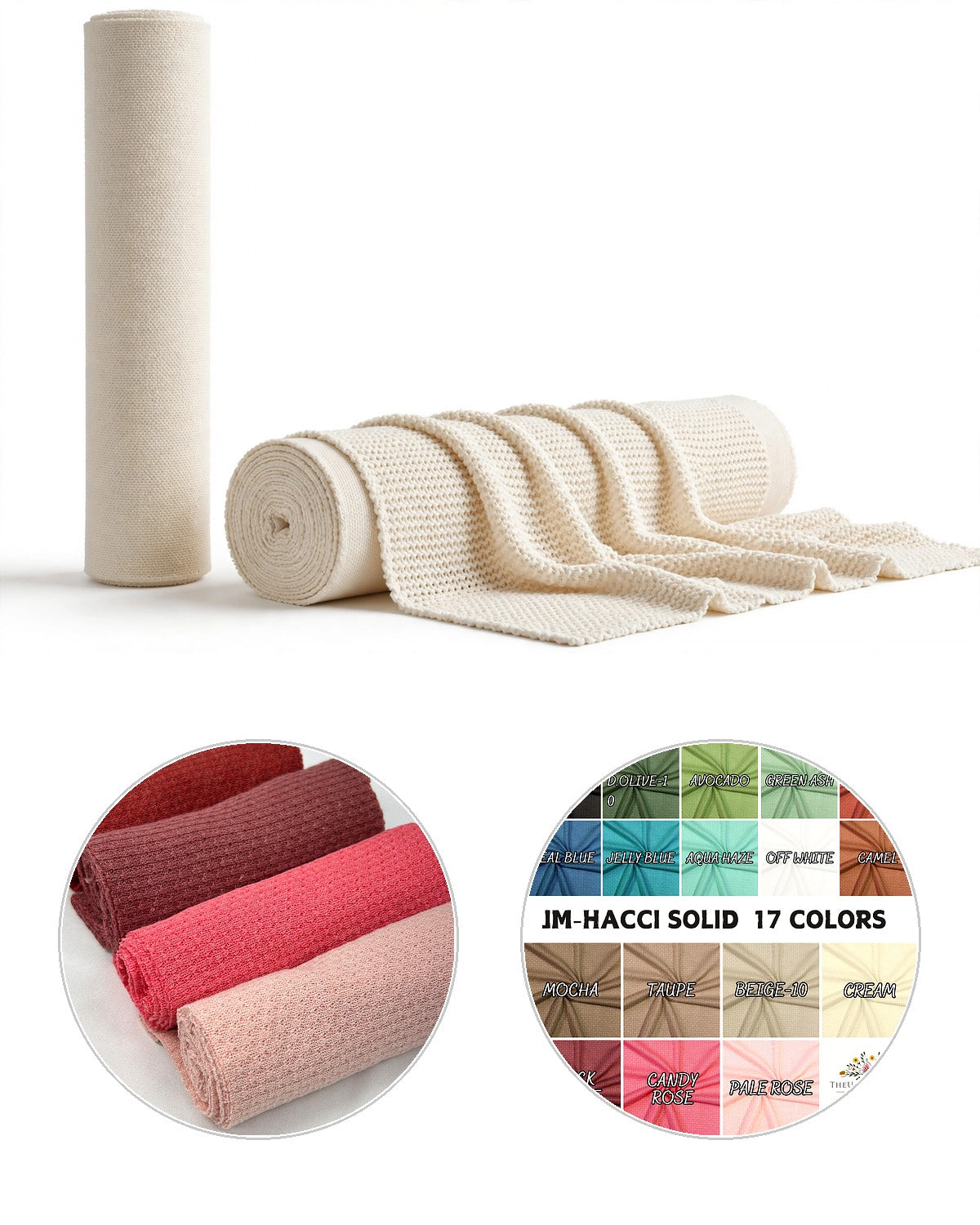 Soft JM-Hacci Solid Color Fabric — fabric by the yard