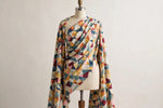 Cubist Cotton — Draped view