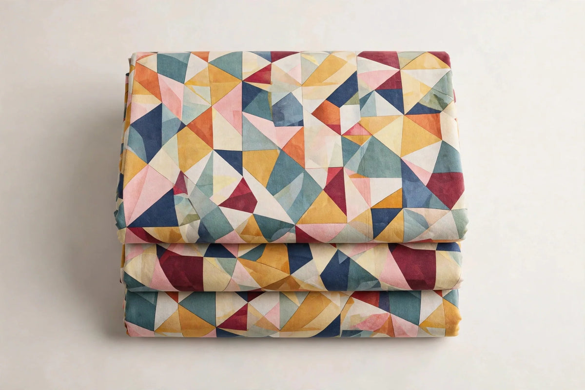 Cubist Cotton — Folded stack view