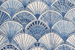 Deco Fan Cotton — Pattern detail view