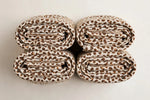 Desert Animal Print Linen — Folded stack view