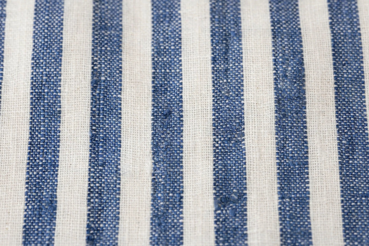 French Stripe Linen — Pattern detail view