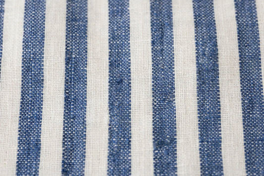 French Stripe Linen — Pattern detail view