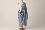 French Stripe Linen — Draped view