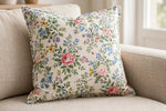 Garden Floral Rayon — Lifestyle cushion view
