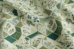 Geo Bloom Cotton — Pattern detail view