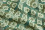 Geo Garden Rayon — Pattern detail view