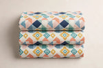 Geo Pop Cotton — Folded stack view