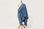 Geo Rhythm Woven — Draped view