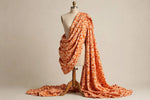 Geo Sunset Cotton — Draped view