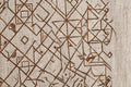 Geo Whisper Linen — Pattern detail view