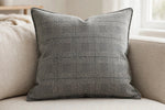 Glen Plaid Woven — Lifestyle cushion view