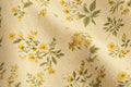 Golden Hour Floral Cotton — Pattern detail view