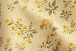 Golden Hour Floral Cotton — Pattern detail view