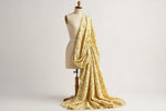 Golden Hour Floral Cotton — Draped view