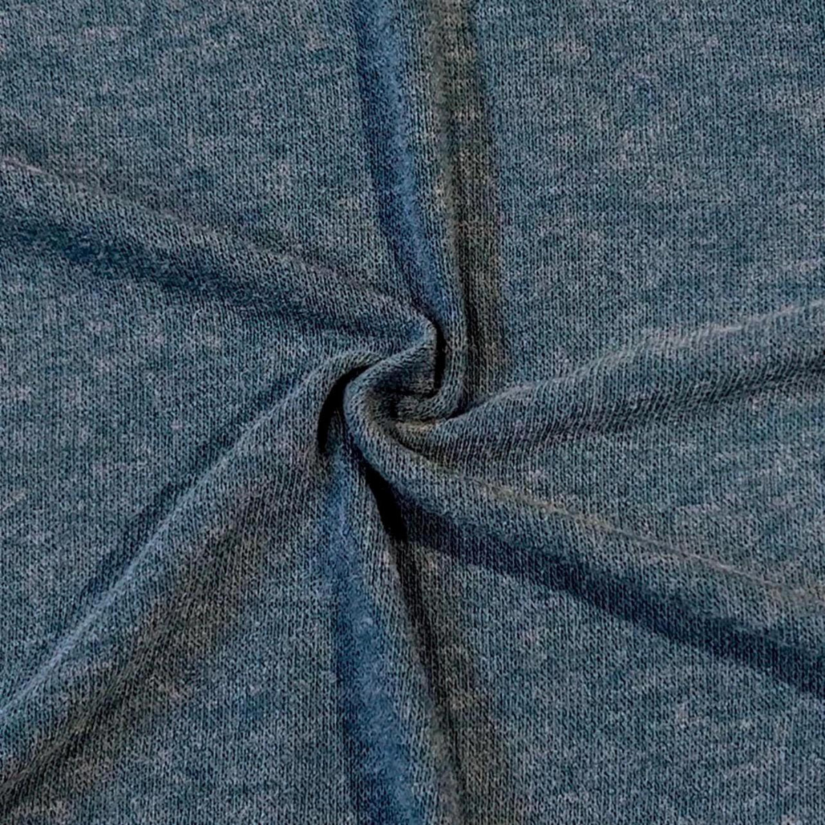 Soft angora knit fabric flat lay view
