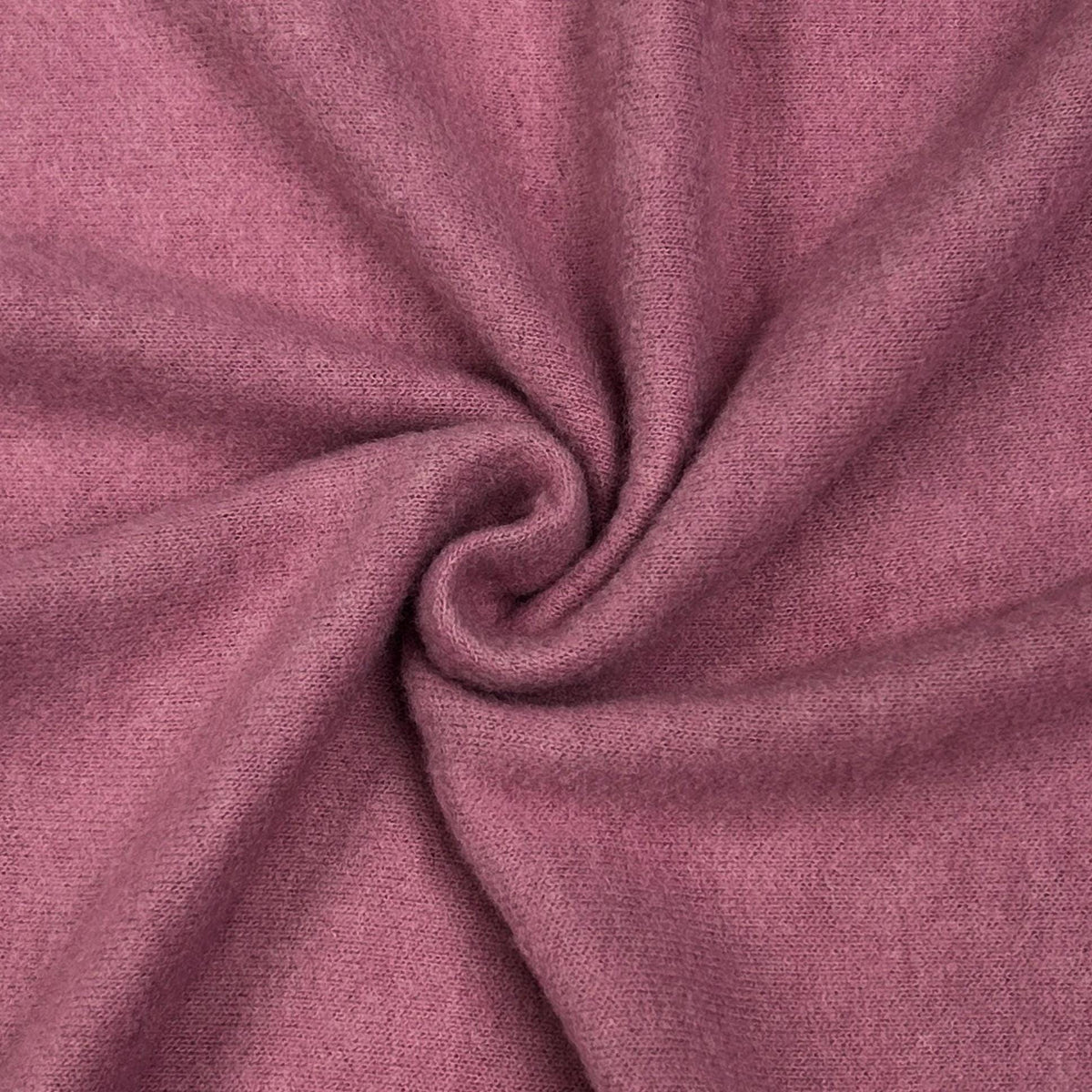 Cashmere blend sweater knit fabric detail view