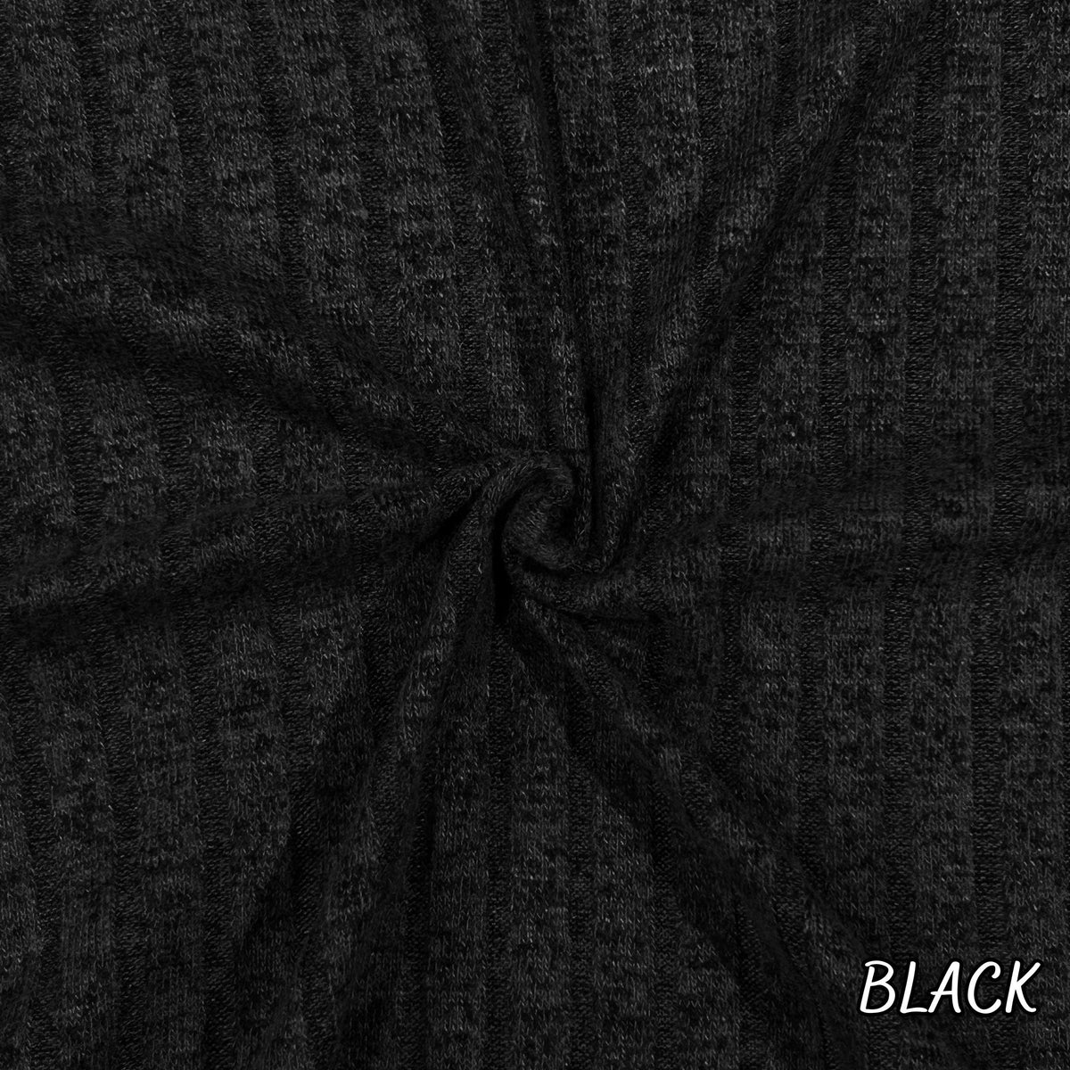 8x4 brushed rib knit fabric flat lay view