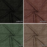 Mono rib knit fabric flat lay view