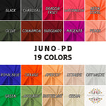 Juno multicolor crepe fabric close-up texture detail