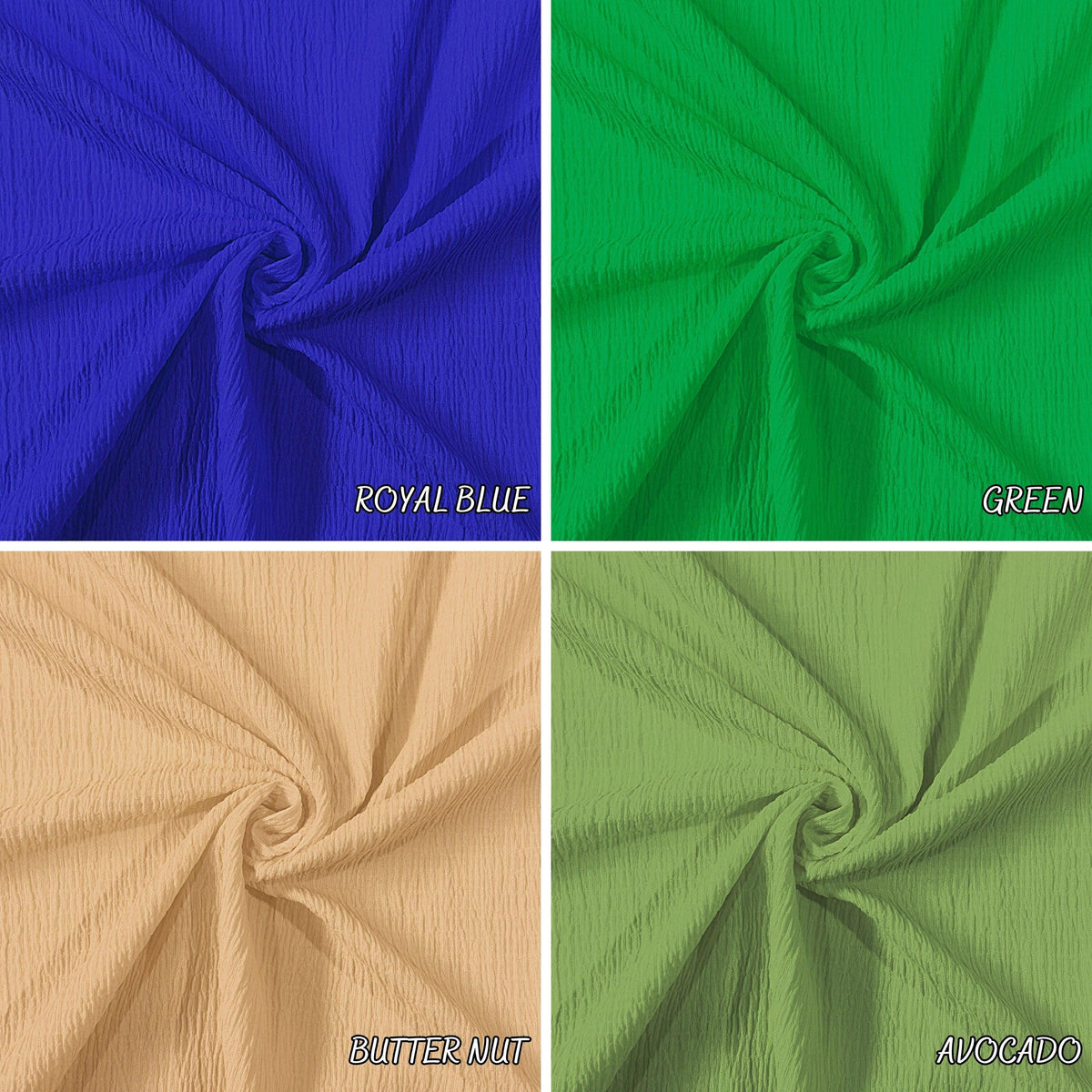 Juno PD Crepe Fabric — fabric by the yard — another view