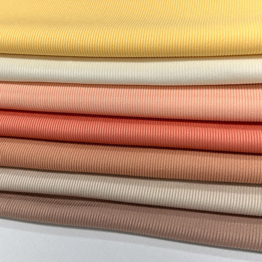Athena 2x1 rib knit fabric