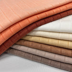 Band Rib Fabric in Brown Fall Tones — fabric by the yard — alternate view