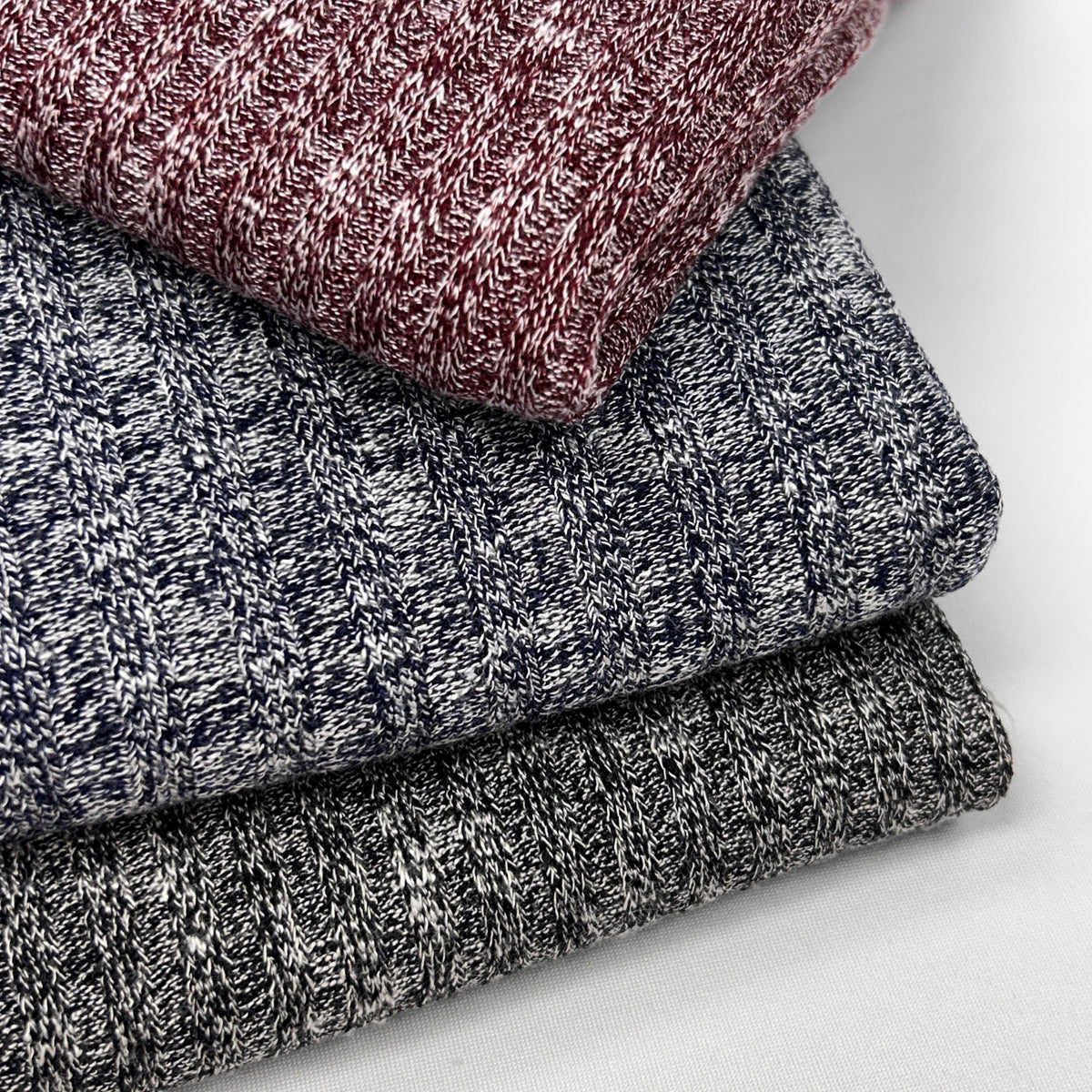 4x4 chunky rib knit fabric
