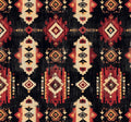 Tribal southwestern aztec fabric