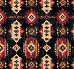 Tribal southwestern aztec fabric