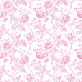 Pink premier prints toile fabric