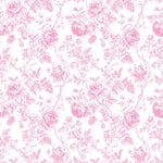 Pink premier prints toile fabric