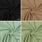 Cotton Rib 5x2 Solid Color Fabric — fabric by the yard — extra view