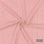 Band Rib Fabric in Pink Tones — fabric by the yard — additional view