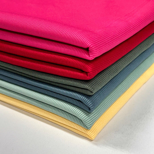Athena baby 2x1 rib knit fabric